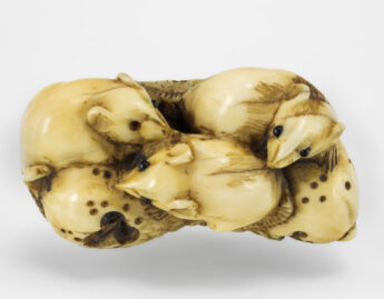 Masamitsu, Cluster of rats on a leaf