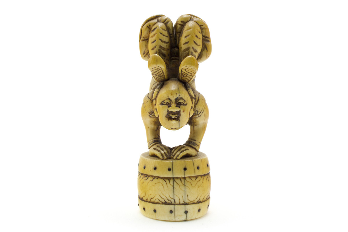 Japanese, Acrobat on drum