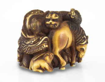 Mitsu saku and Kakihan, The twelve animals of the zodiac