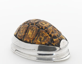 K., J., Tortoise shell box