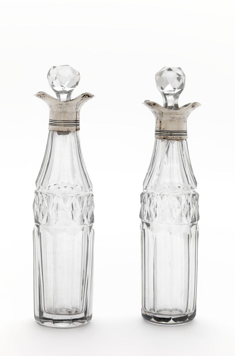 Charles Chesterman (British; English), cruets, 1803