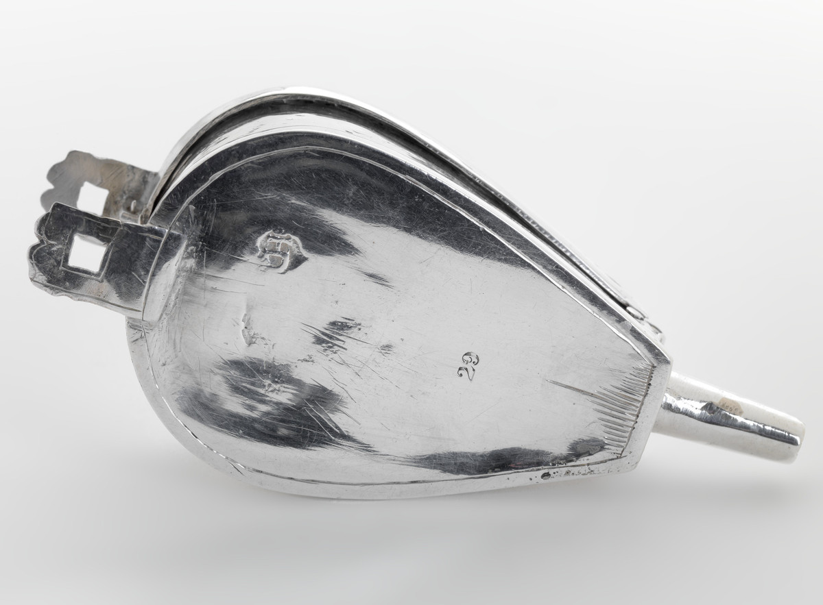 Norwegian (possibly), Nutmeg grater in the form of a bellows