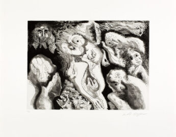 Masson, Andre, Homme et femme, 1973