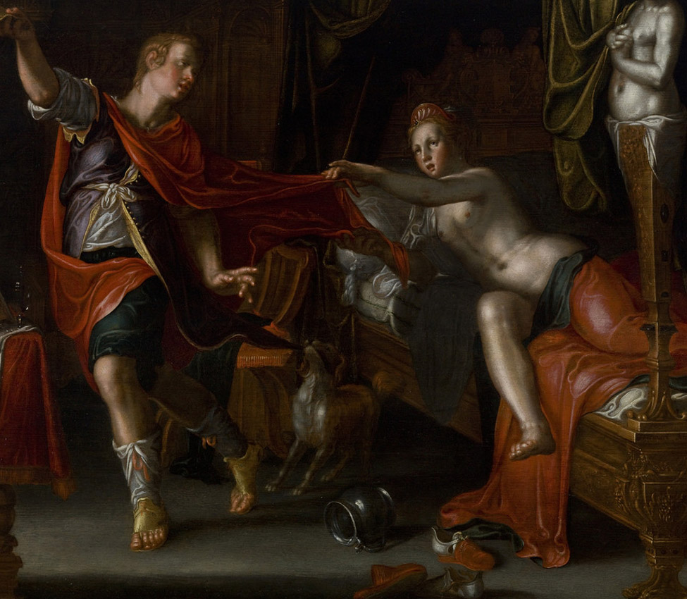 Joachim Anthonisz. Wtewael (Dutch, 1566-1638), Joseph and Potiphar's Wife, ca. 1612