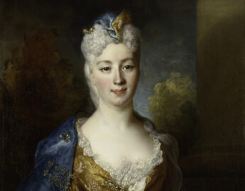 Nicolas de Largillière (French, 1656-1746), Marie Elisabeth Desiree de Chantemerle, Comtesse de Hergh (detail), 1715