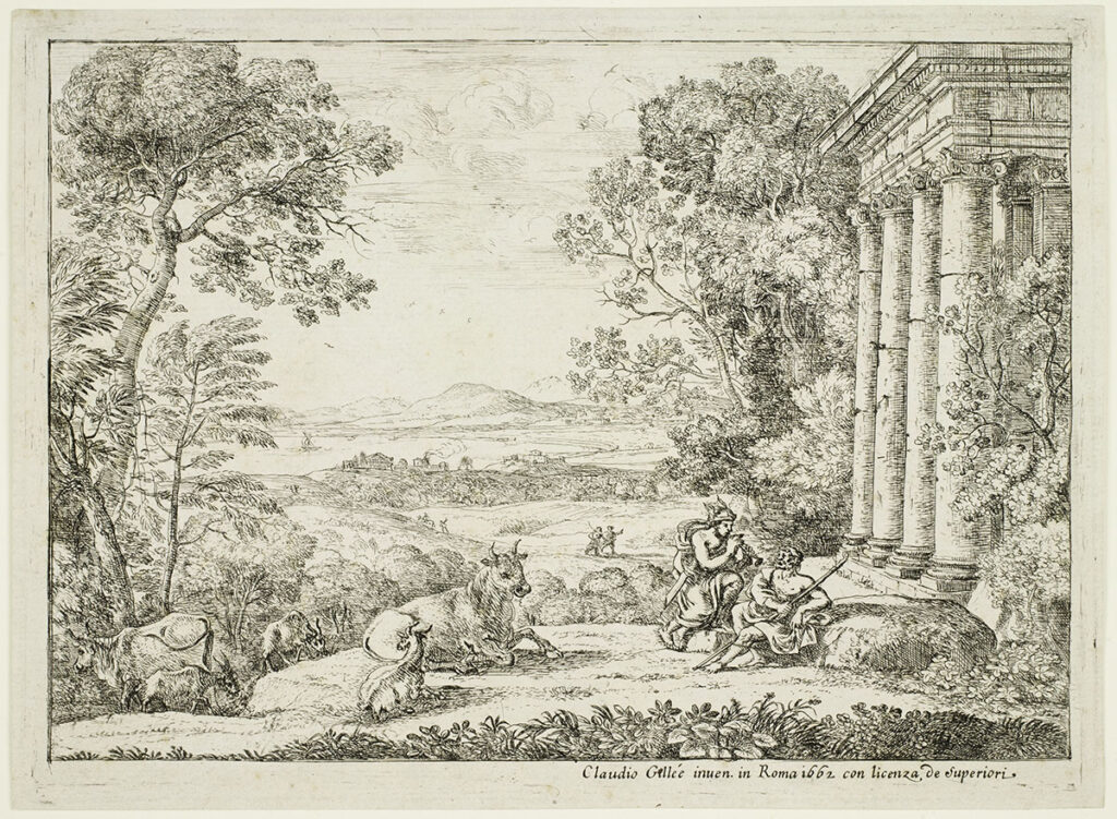 Lorrain, Claude, Mercury and Argus