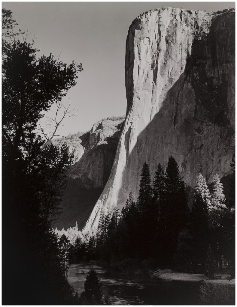 Adams, Ansel, Portfolio Three-Yosemite Valley: El Capitan, Sunrise