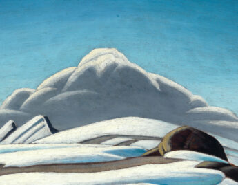 Lawren Harris (Canadian, 1875-1970), Mountain Sketch (detail), ca 1924-28