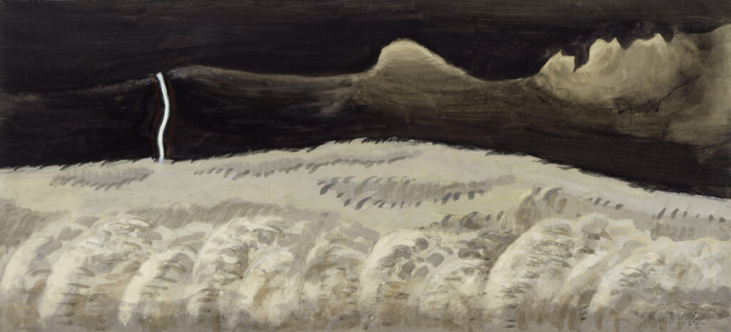 Burchfield, Charles Ephraim, Gray and Black Landscape