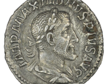 Roman, Denarius of Maximinus I