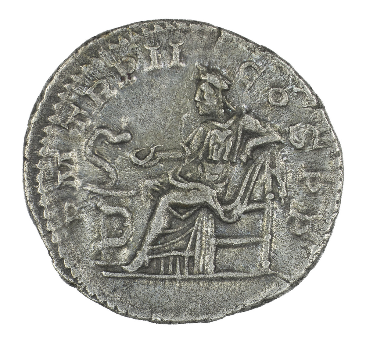 Roman, Denarius of Alexander Severus, rev.