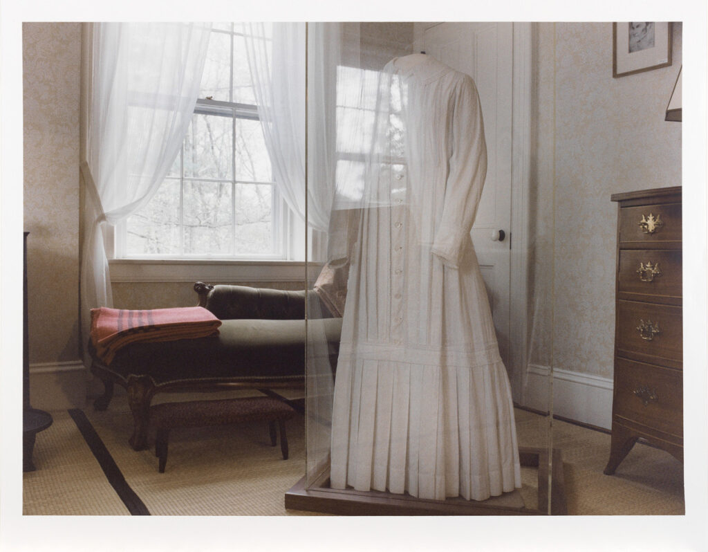 Jerome Liebling (American, 1924-2011), Emily Dickinson's White Dress, The Homestead, 1989