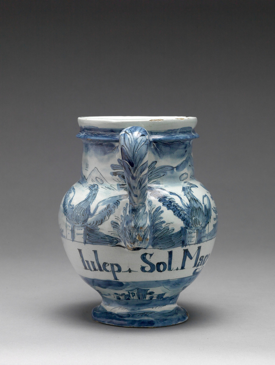 Italian, Wet drug jar