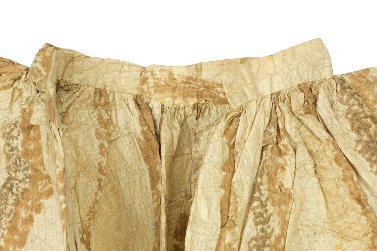 Polynesian, Bark cloth (kapa) shirt