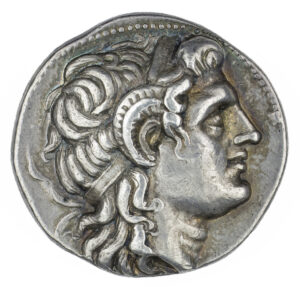 Greek, Tetradrachm of Deified Alexander III, the Great, obv.