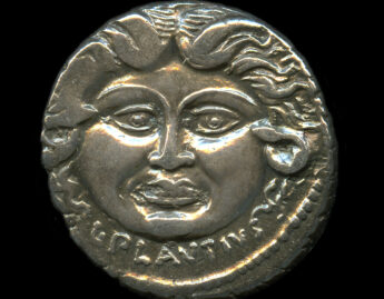 Roman, Denarius of Medusa