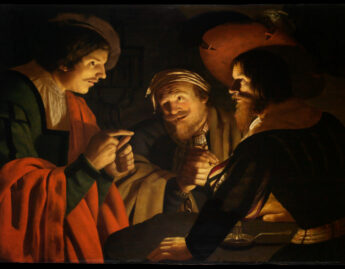 Crijn Hendricksz Volmarijn (Dutch, ca. 1604-1645), Joseph Interpreting the Dreams of Pharaoh's Butler and Baker, 	ca. 1631-1637
