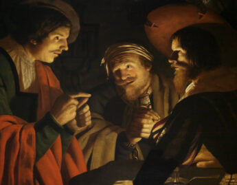 Crijn Hendricksz. Volmarijn (Dutch, ca. 1604-1645), Joseph Interpreting the Dreams of Pharaoh's Butler and Baker (detail), ca. 1631-1637