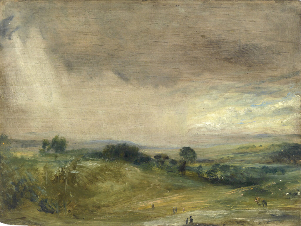 Constable, John, Hampstead Fields, Looking West, Afternoon