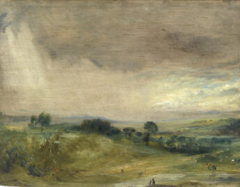 Constable, John, Hampstead Fields, Looking West, Afternoon