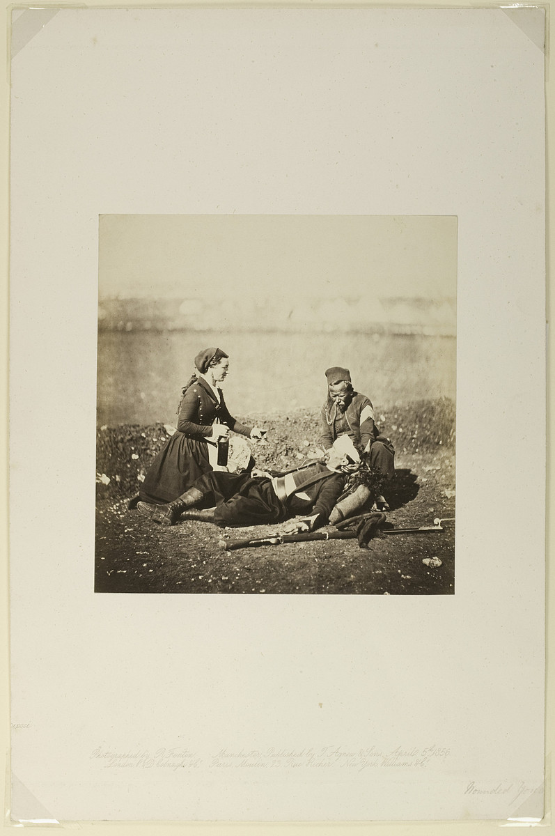 Fenton, Roger, Wounded Zouave