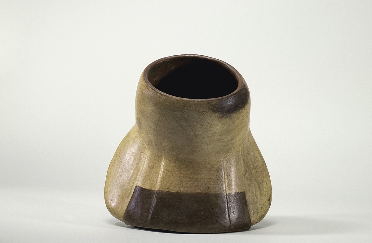 Moche, Portrait head vessel