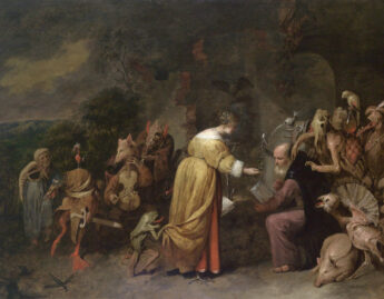 David Ryckaert III (Flemish, 1612-1661), The Temptation of Saint Anthony, 1649
