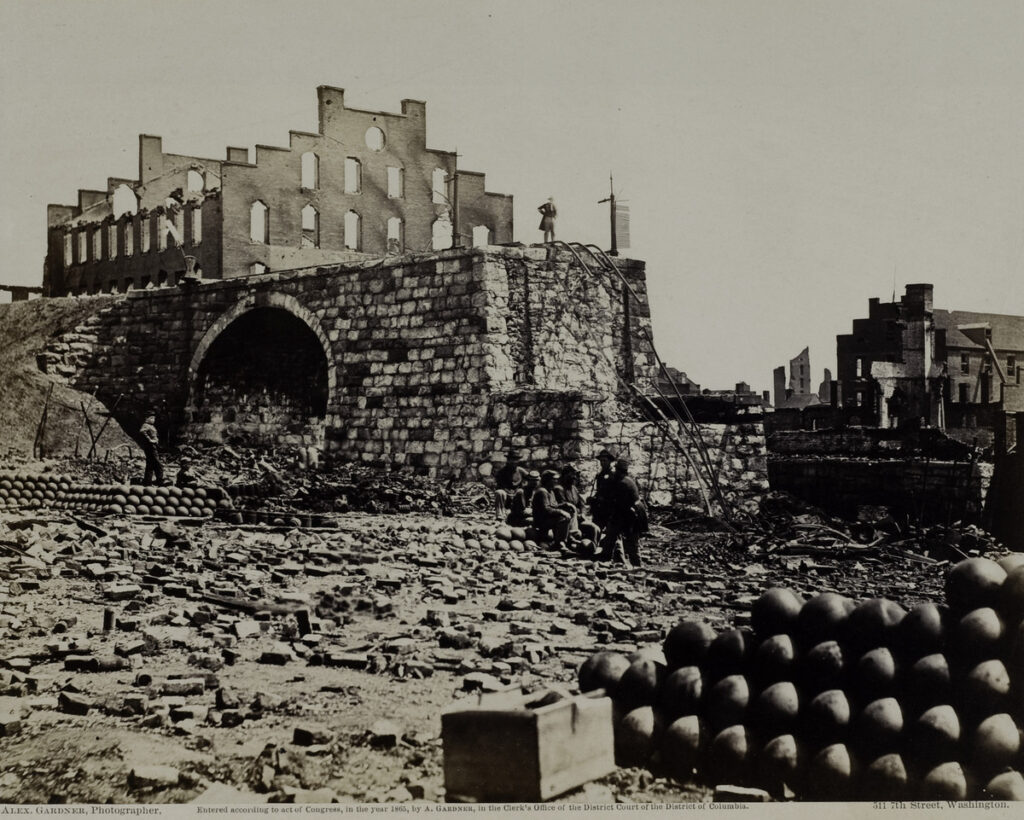 Gardner, Alexander, Incidents of the War, Ruins of Arsenal, Richmond, VA.