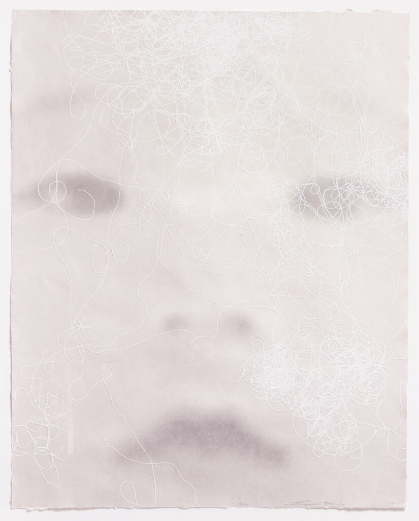 Lin Tianmiao, Focus print 06-606A