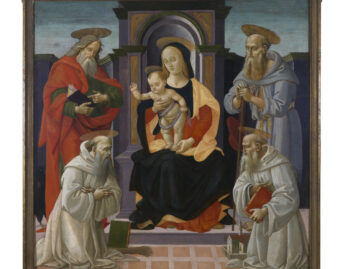 Bartolomeo di Giovanni, Madonna and Child with Saints John the Evangelist, Benedict, Romuald and Jerome