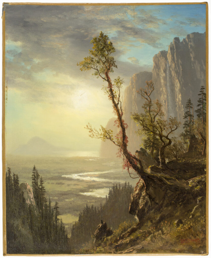 Unknown (American), Mountain Landscape, 19th century