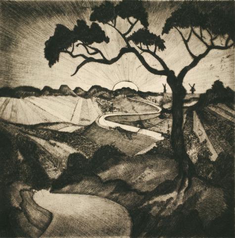 Lodewijk Schelfhout (Dutch, 1881–1943), Le Soleil, 1918