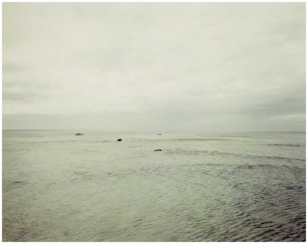 Joel Meyerowitz (American, b. 1946), Bay/Sky Series, Jetty, 1983