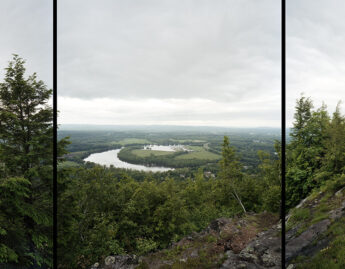 Barbara Bosworth (American, b. 1953), View of the Oxbow from Dry Knob (detail), archival Ink jet print, 2012