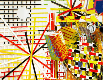 Judy Pfaff (American, b. 1946), Wallabout (detail), 1986, mixed media assemblage