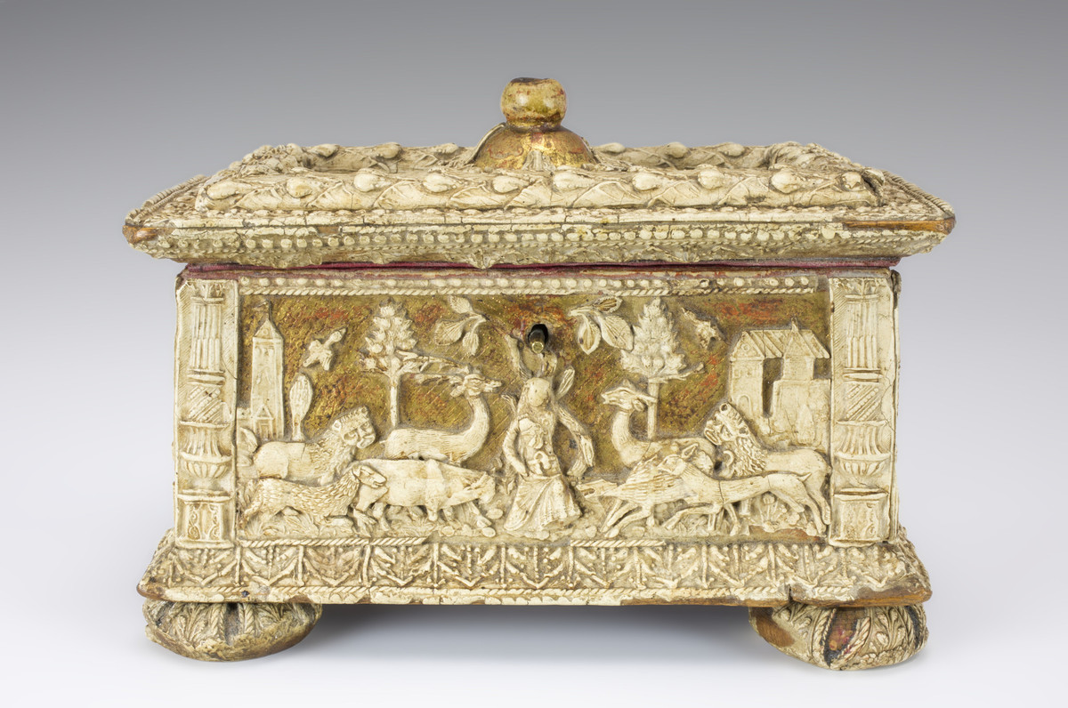 Italian, Pastiglia Casket