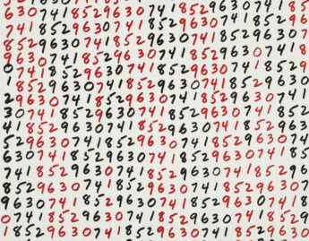 Mel Bochner (American, b. 1940), Endpapers from On Certainty (detail), 1991