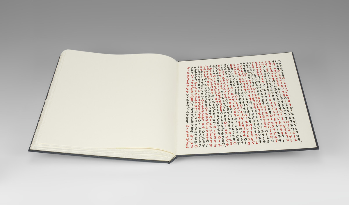 Mel Bochner (American, b. 1940), Endpapers from On Certainty, 1991