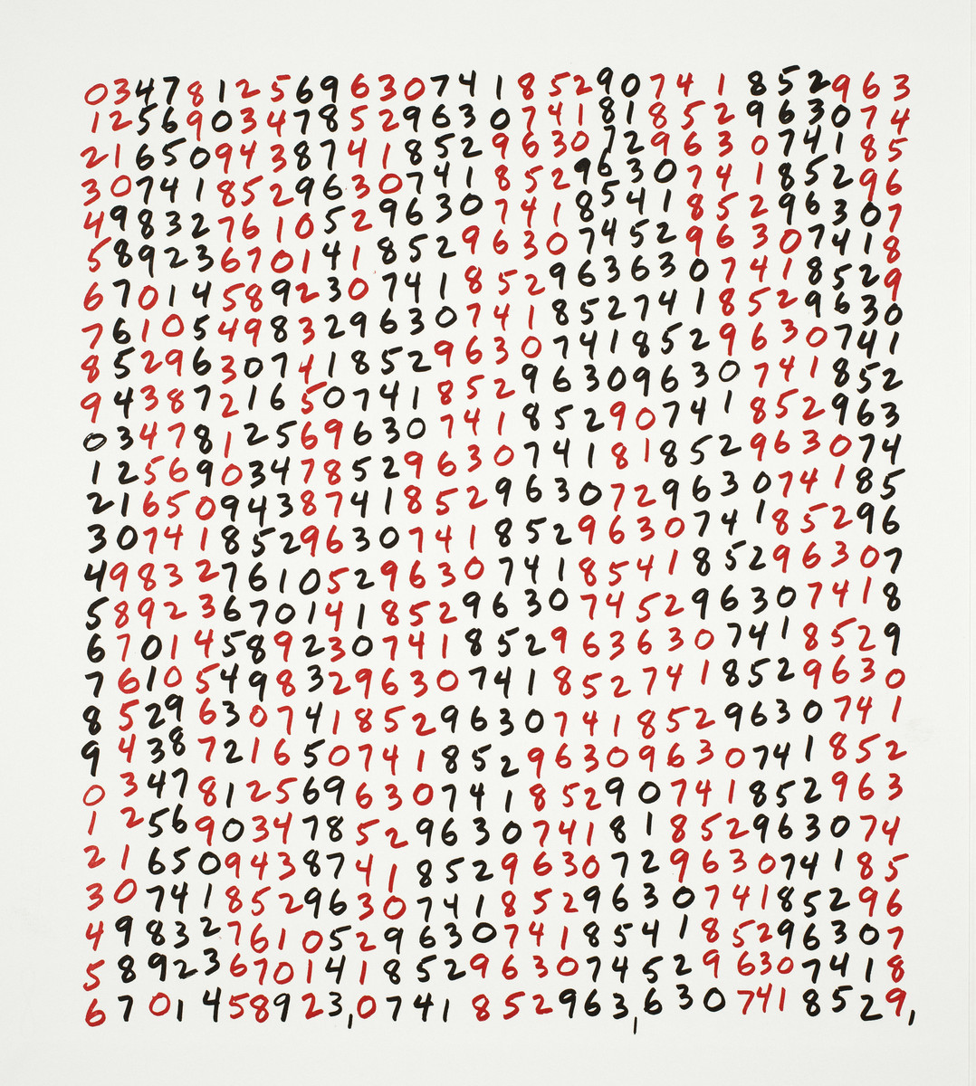 Mel Bochner (American, b. 1940), Endpapers from On Certainty, 1991