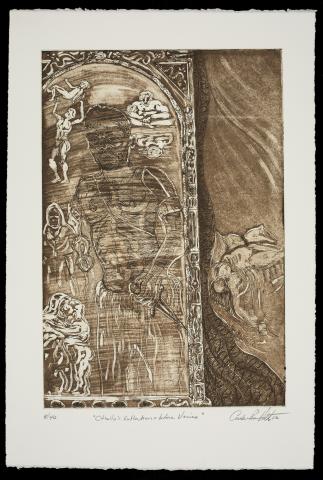 Curlee Raven Holton (American, b. 1951), Othello’s Reflections Before Venice (The trauma of death, memories of birth and renewal—the cycle of life), 2012