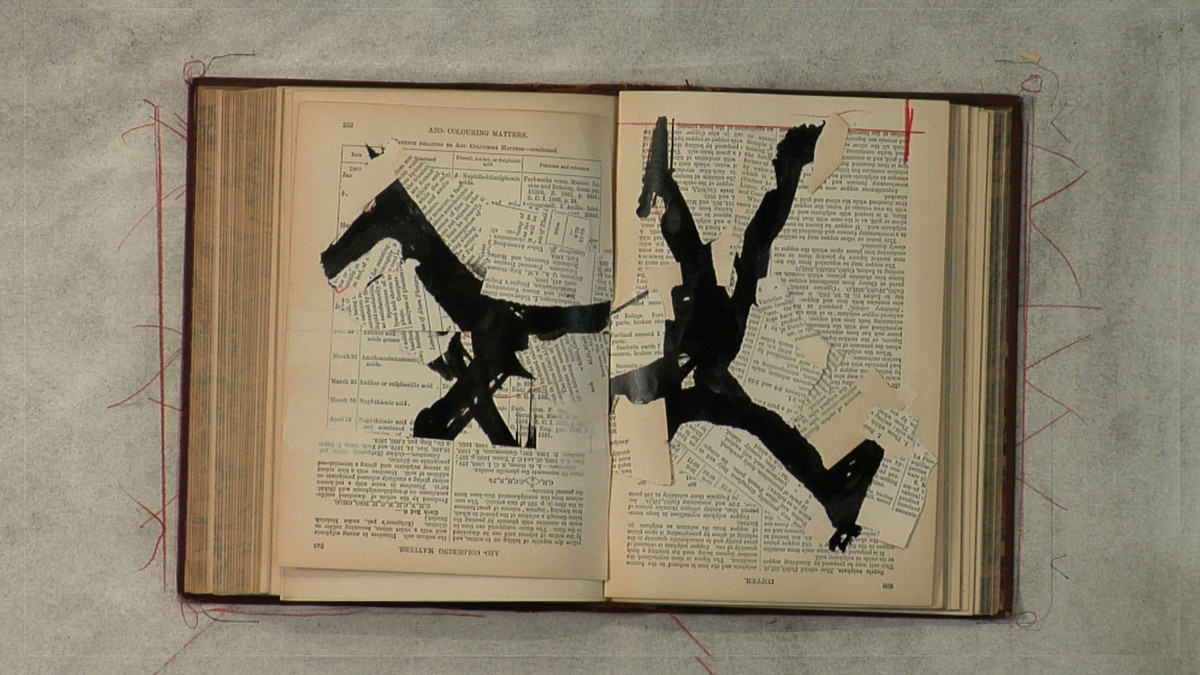 William Kentridge (South African, b. 1955), Tango for Page Turning (detail), 2012-2013