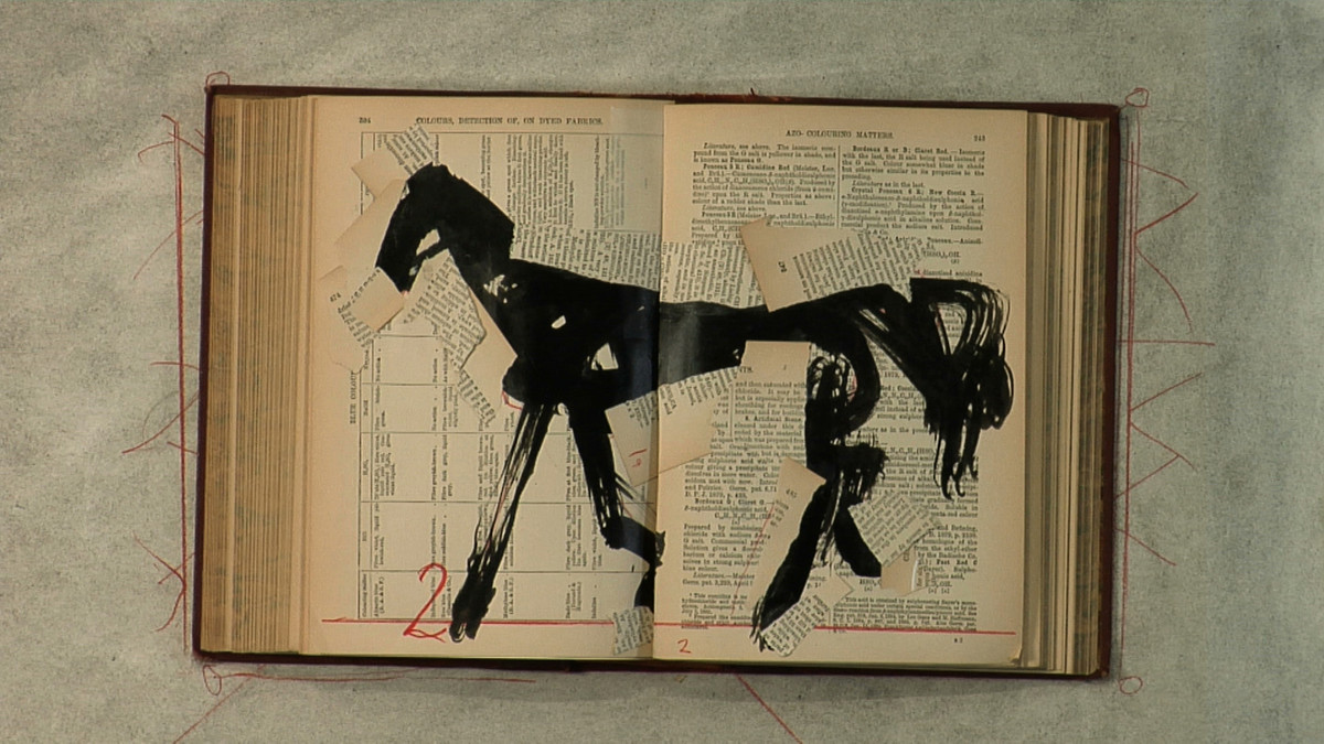 William Kentridge (South African, b. 1955), Tango for Page Turning (detail), 2012-2013
