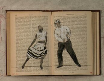 William Kentridge (South African, b. 1955), Tango for Page Turning (detail), 2012-2013