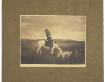 Edward Sheriff Curtis (American, 1868-1952), Sioux sub chief Red Hawk - Oasis in the Badlands, South Dakota, 1904