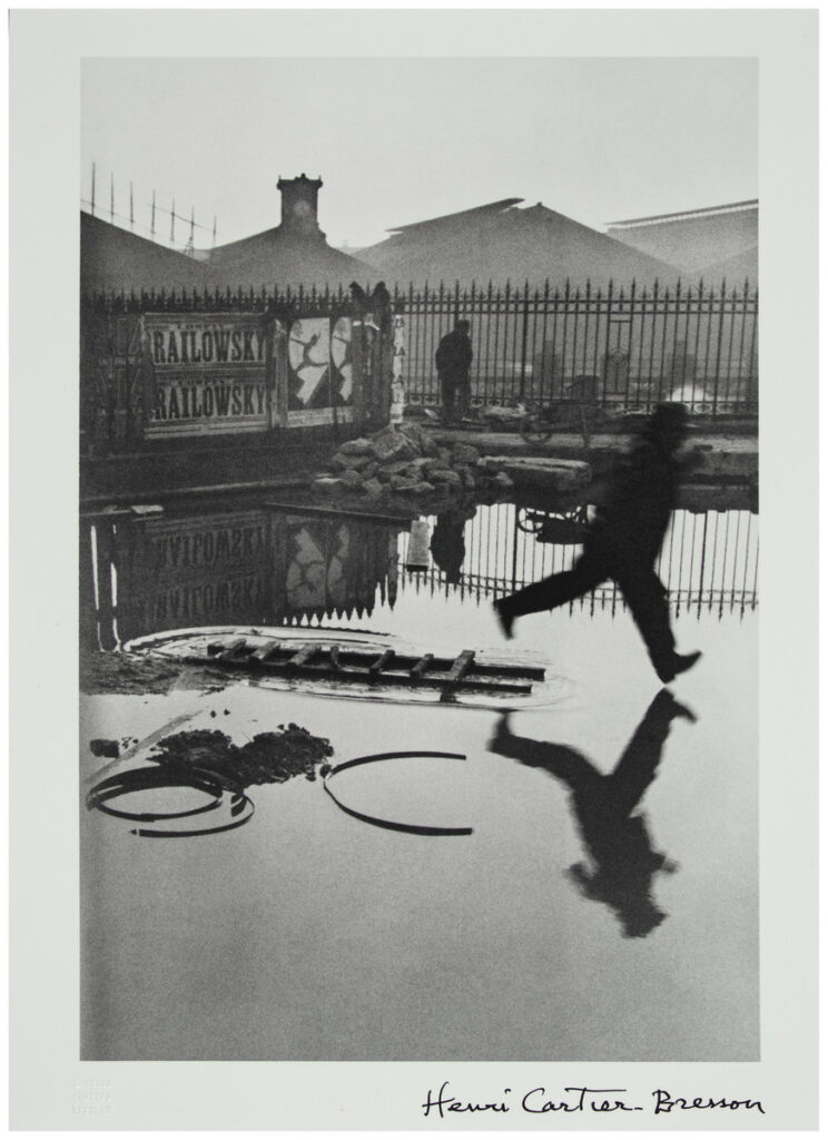 Henri Cartier-Bresson (French, 1908-2004), Behind Le Gare St. Lazare, negative 1932; print ca. 1980s-1990s