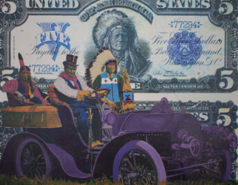 Stan Natchez (Shoshone/Paiute; American; born 1954), Geronimo's Cadillac (detail), 2019