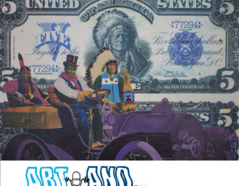 Stan Natchez (Shoshone/Paiute; American; born 1954), Geronimo's Cadillac (detail), 2019