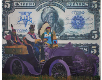 Stan Natchez (Shoshone/Paiute; American; born 1954), Geronimo's Cadillac, 2019