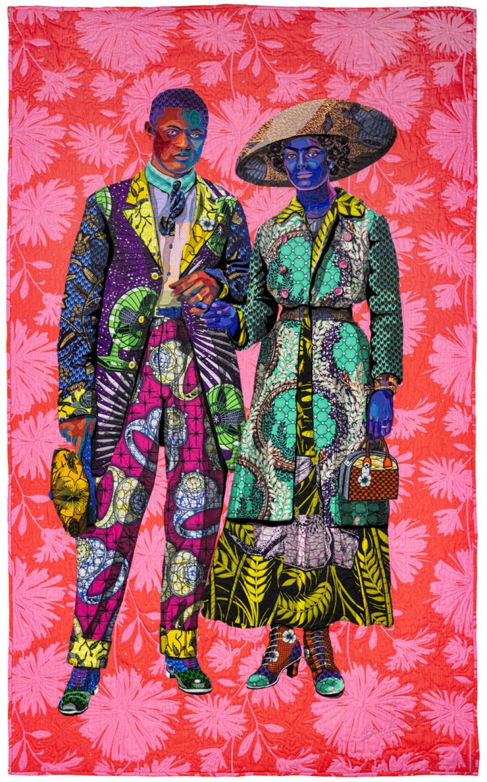 Bisa Butler (American, b. 1975), Broom Jumpers, 2019 Bisa Butler (American, b. 1975), Broom Jumpers, 2019