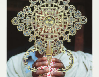 Andargé Asfaw (American, b. Ethiopia 1956), Ethiopian Cross, 2009